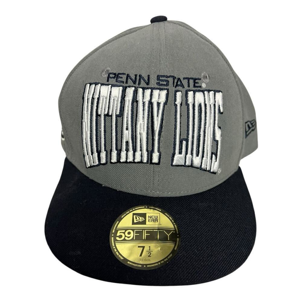 New Era Penn State Hat NCAA Fitted Nittany Lions 59FIFTY Hat 7 1/2